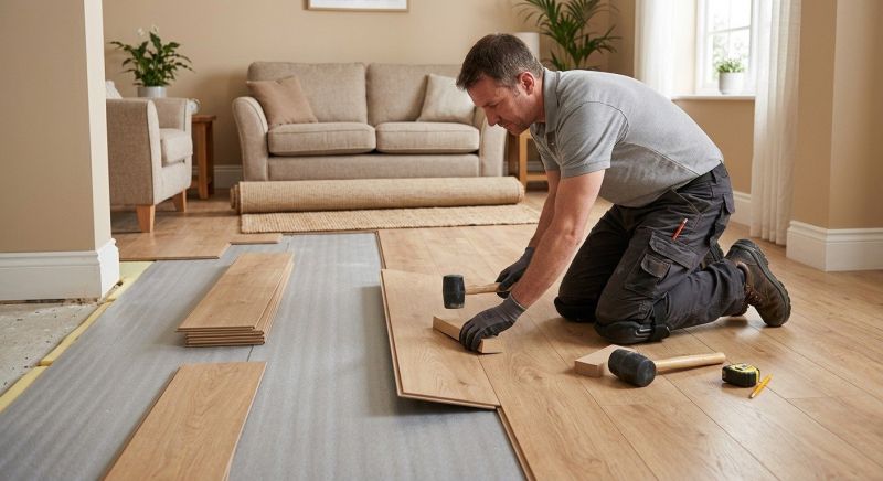 Laminate Floor Installation in Osteen, FL
