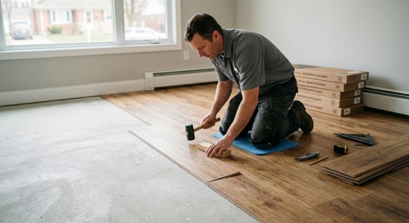 Linoleum Floor Installation in Daytona Beach, FL