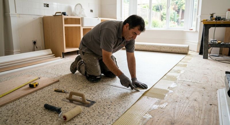 Linoleum Floor Installation in De Leon Springs, FL