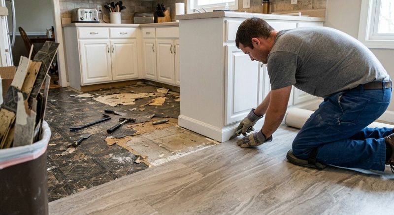 Linoleum Floor Installation in New Smyrna Beach, FL