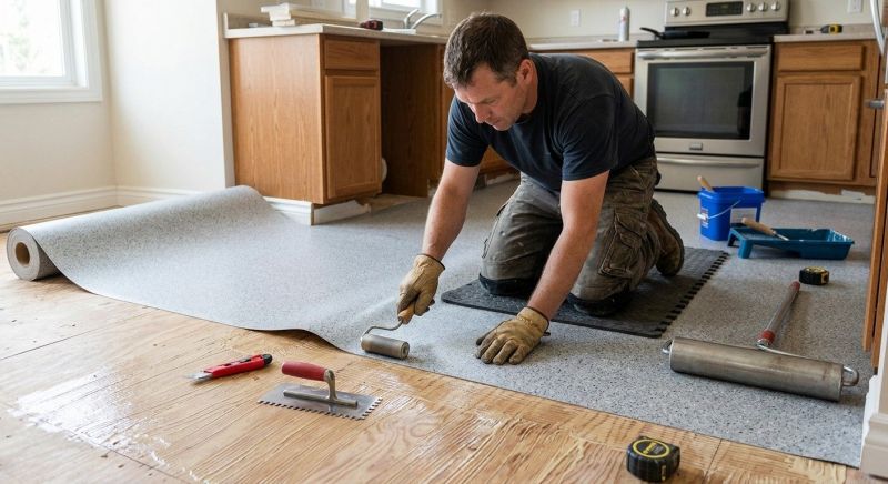 Linoleum Floor Installation in Ormond Beach, FL