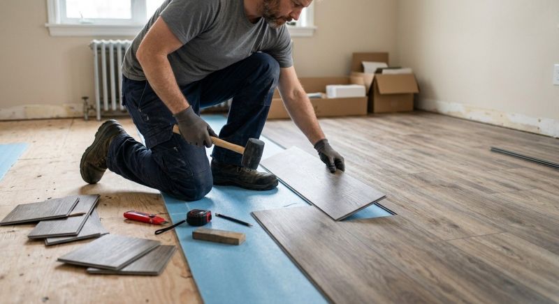 Linoleum Floor Installation in Osteen, FL