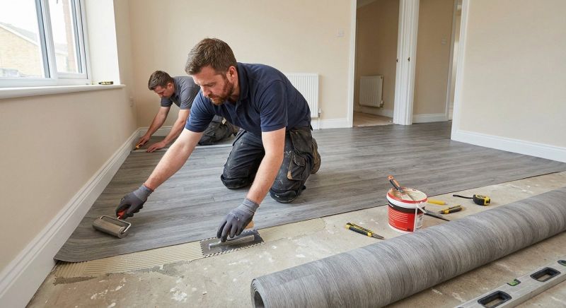 Sheet Linoleum Installation in Port Orange, FL
