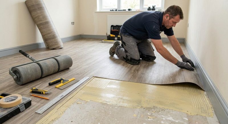Sheet Vinyl Installation in Deland, FL