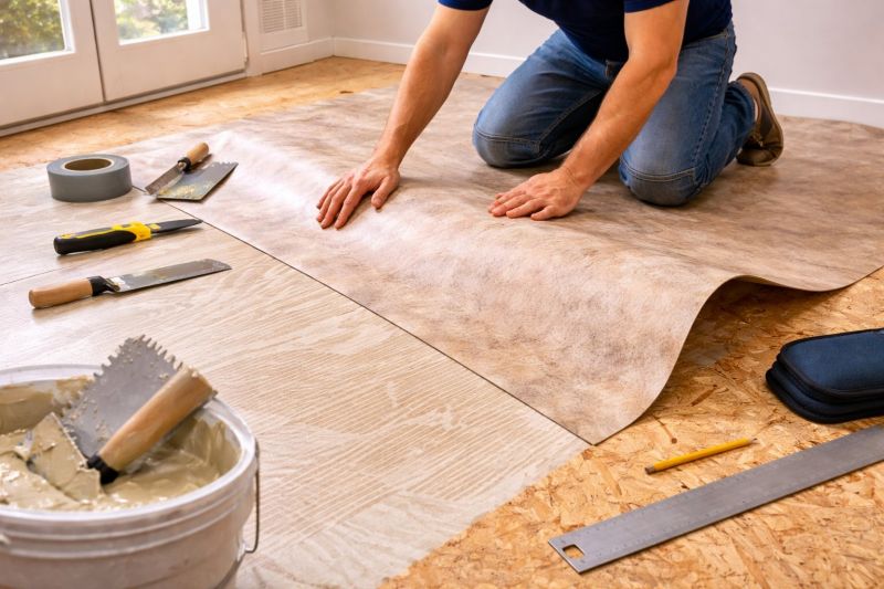 Sheet Vinyl Installation in Port Orange, FL