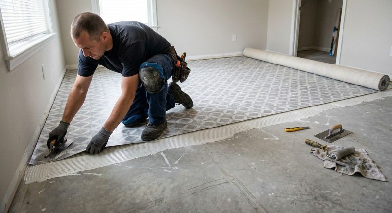 Sheet Vinyl Installation in Ormond Beach, FL