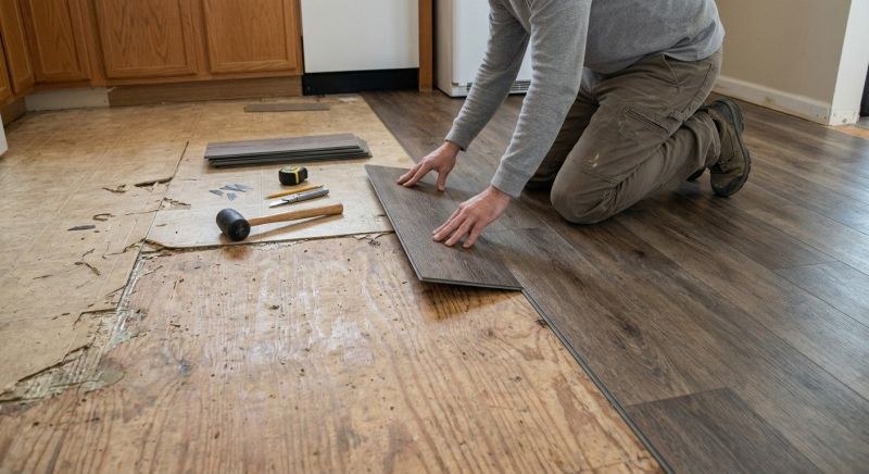 Vinyl Floor Replacement in Port Orange, FL